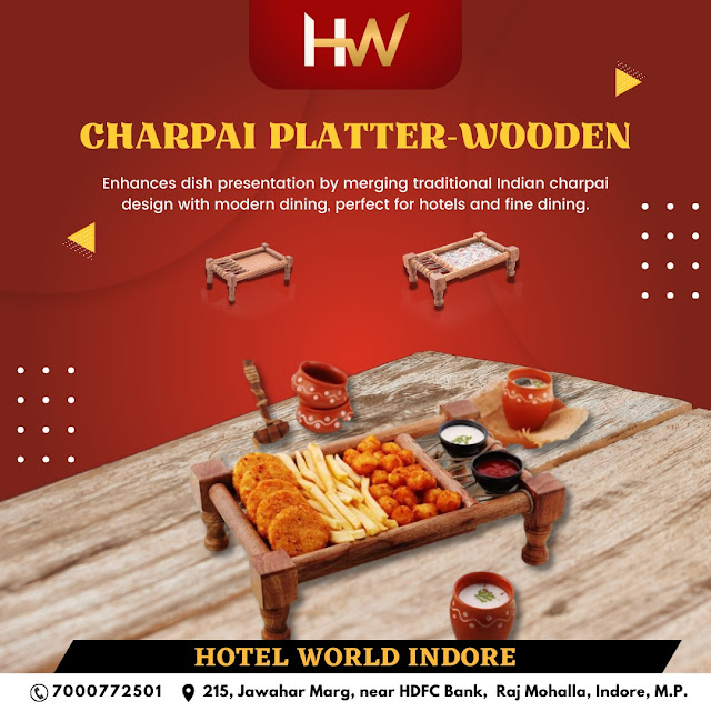 Introducing the Charpai Platter – A Rustic Culinary Experience by Hotel World.